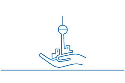 Pflanz was!-Stadtgarten in Berlin Mitte - Illustration Standort