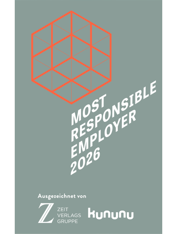 BEW erhält Most Responsible Employer 2026 Auszeichnung von der Zeit und Kununu