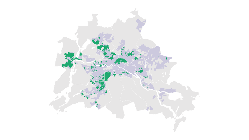 BEW Berliner Energie und Wärme | Kommunale Wärmeplanung (Berlin-Karte)