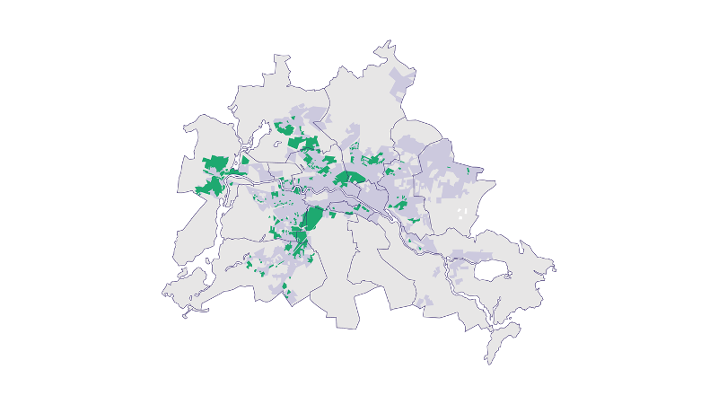 BEW Berliner Energie und Wärme | Kommunale Wärmeplanung (Berlin-Karte)